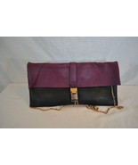 Urban Expressions Purple and Black Clutch Purse - £23.43 GBP