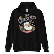 First Christmas As A Grandma Hoodie | Funny Christmas Promoted Grandma Unisex Ho - £27.17 GBP+