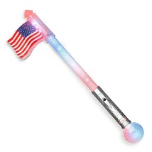 USA LED Flag Wand with Color-Changing LED Lights, 24-Inch Long, Portable... - $547.45 MXN