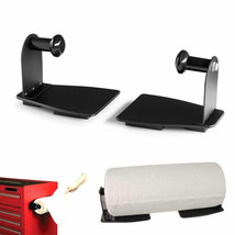 Wall Mount Magnetic Paper Towel Roll Holder Steel Kitchen Household Refrigerator - £36.79 GBP