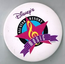 Disney&#39;s All Star Music Resort pin back button Pinback - £18.89 GBP