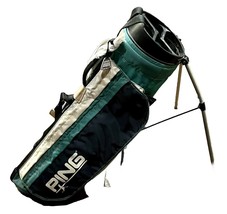Vintage Ping Karsten  Lightweight Double Strap Stand Golf Bag 4-Way Divider - $74.80