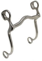 Horse  STAINLESS STEEL CURB  BIT 5" LOW PORT CORRECTION MOUTH 35551B - $21.77