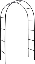Metal Pergola Arbor, Outdoor Flower Garden Arch Trellis, Steel, 7&#39;8&quot; H X... - $41.99