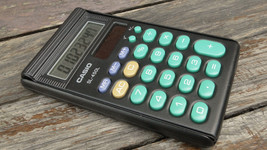 Vintage Casio Study Cal calculator - $11.02