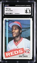 1985 Topps Eric Davis Rookie #627 CGC 8.5 P1369 - £48.42 GBP