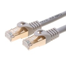 Cables Direct Online 75FT S/FTP CAT7 Gold Plated Shielded Ethernet RJ45 Copper C - £39.27 GBP