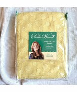 1x New 50x84” Pioneer Woman Yellow Darling Dot One tie Tab Panel Discont... - $38.01 CAD