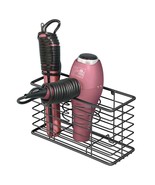 Steel Wall Mount Hair Dryer Storage Organizer - Hair Styling Tool Basket... - $33.94