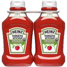Heinz Organic Certified Tomato Ketchup (44 oz., 2 pk.) - £11.16 GBP
