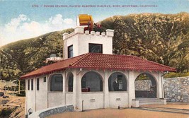 Power Station Pacific Electric Railway Searchlight California 1910 postcard - £5.45 GBP