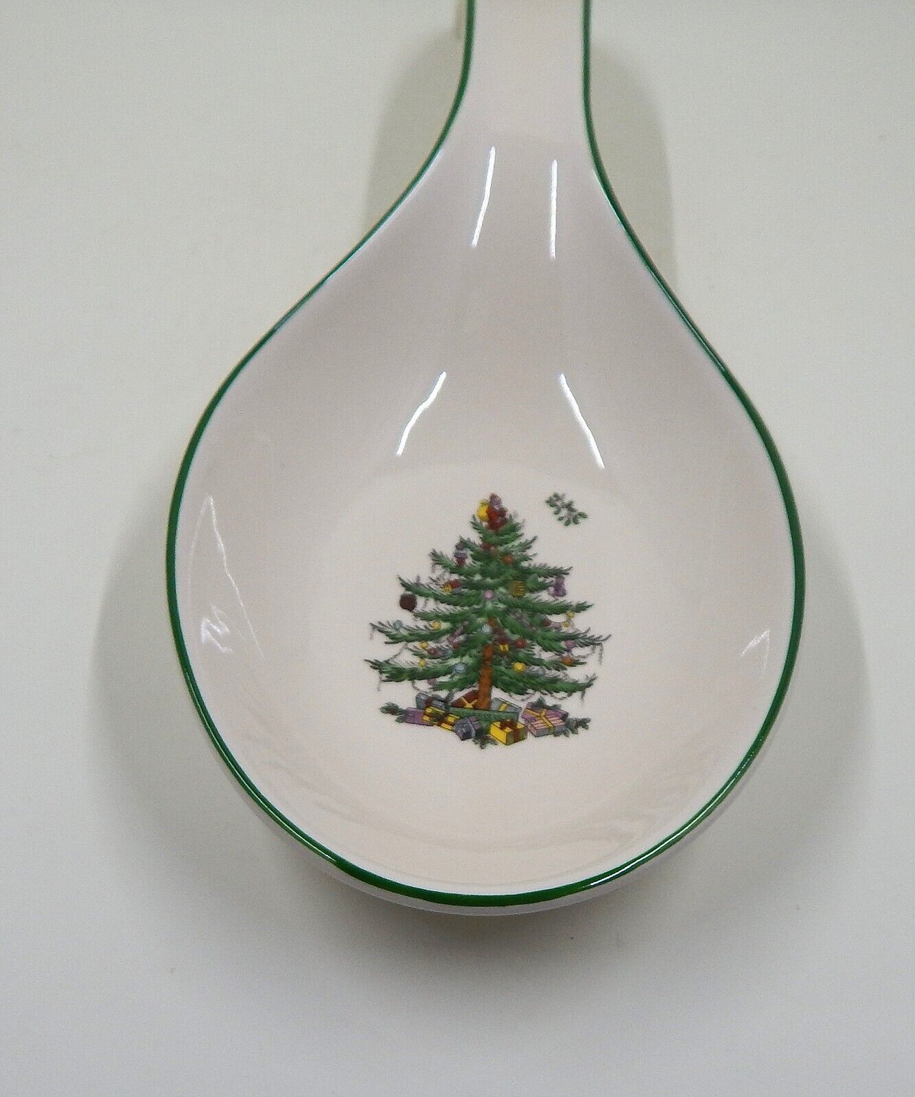 Spode Christmas Tree Porcelain Spoon Rest S3324-A8 - $19.99