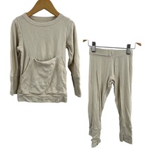 Goumi Pajama Set Cream Size 4T  - $18.39