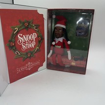 Snoop on the Stoop Snoop Dogg A Hood Tradition Christmas Red Plush Figure - £31.46 GBP