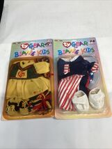 Lot of 2 Ty Gear For Beanie Kids - Cheerleader &amp; Uncle Sam - New - $14.84