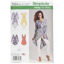 Simplicity 1064 Learn to Sew Summer Tunic Sewing Pattern for Women, Sizes 14-22 - $12.99