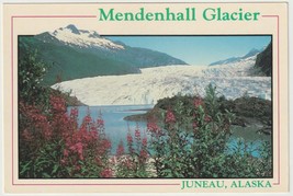 Mendenhall Glacier Juneau Alaska Vintage Postcard Unposted - £3.90 GBP