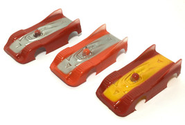 3pc 1960s Vintage Riggen HO Slot Car Lexan BODY Lot PORSCHE 917-10K Rare Unused - £159.86 GBP