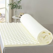 Zinus 2 Inch Copper Cooling Memory Foam Mattress Topper With Airflow, Twin - £69.51 GBP