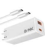 OLINK 65W USB C Charger, GaN Phone Charger Compact Power Adapter for Tab... - £24.38 GBP