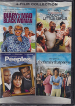 Diary of a Mad Black Woman/Daddys Little Girls/Peeples/familythatpreys dvd NEW - £6.31 GBP