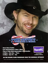 Toby Keith 1 page original clipping magazine photo #N2920 - £3.13 GBP