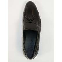 Men's GENIO Genuine Crocodile Embossed Leather Shoes Turkey 120371164 Black image 6