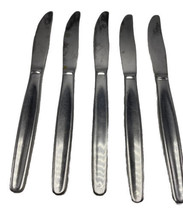 Holland Cristina Dinner Knife Flatware Stainless Steel Lot 5 Utensils Vintage - £15.74 GBP