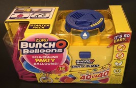 Zuru Bunch O Ballons Self Sealing Party Balloons 16 Ballons And Part Pump - $19.79
