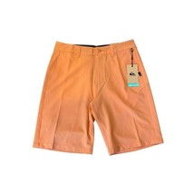 Quiksilver Men OR Ocean Union Amphibian 20&quot; Walking Shorts Orange Size 28 - $31.19