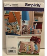 Simplicity 2617 Autum Hall Purse Make-Up Bag Tissue Holder Sewing Patter... - $13.56 CAD