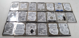 LOT OF 20 500GB Laptop Hard Drive HDD Mixed Brand/Speeds Seagate Toshiba... - $84.11