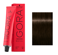 Schwarzkopf IGORA ROYAL Hair Color - 4-0 Medium Brown Natural