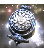 HAUNTED TRIBAL NECKLACE TURN SHADOWS TO SUN OOAK NEW SECRET COLLECT MAGICK - $7,435.92 MXN