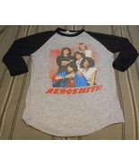 AEROSMITH 1984 Back in The Saddle Tour  CONCERT T-Shirt 3/4 sleeve  Sz. Lg. - $147.36 CAD