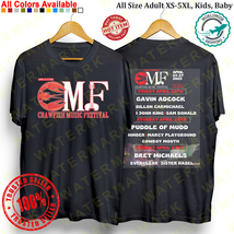 32ND Annual Crawfish Music Festival 2025 T-shirt All Size Adult S-5XL Kids - £18.50 GBP+