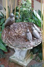 Bird Bath 20 x 30 Poster - $25.98