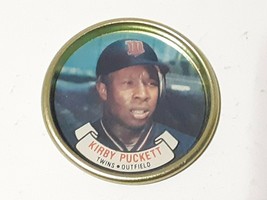 Vintage 1987 Topps Kirby Puckett Minnesota Twins Collector&#39;s Coin - £3.16 GBP
