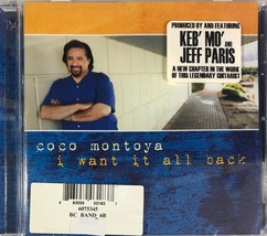 Coco Montoya - I Want It All Back (CD 2010 Ruf 2010 Catalog) Blues - Brand NEW - £12.82 GBP