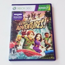 Kinect Adventures — Complete w/ Manual &amp; Sensor Calibration Card (Xbox 3... - £7.64 GBP