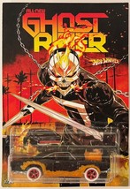 Ghost Rider Charger Custom Hot Wheels Car w/ Real Riders - $51.93
