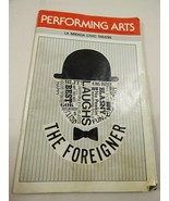 1987 Performing Arts La Mirada Theatre The foreigner Program Magazine  - £14.32 GBP