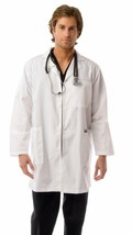 Men&#39;s Multi-Pocket Long Lab Coat Medical Uniform - £24.51 GBP