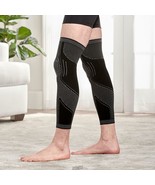 Full Leg Compression Sleeves Medium M Hypoallergenic and odor/bacteria r... - $39.07 CAD