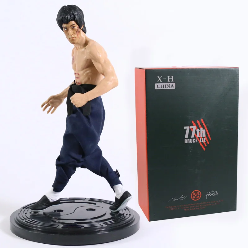 Bruce lee jeet kune do three headed 1 6 scale collectible action figure model toy thumb200