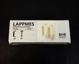 Ikea LAPPMES 2 Birch White 4 7/16 &quot; Handles - Cabinet Hardware - 404.461.22 - $24.74