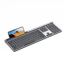 Wireless Bluetooth Keyboard For Mac, Multi-Device Rechargeable Bluetooth 5.1 Ult - £47.96 GBP