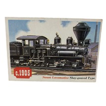 VTG 1955 TOPPS Rails &amp; Sails # 80 Steam Locomotive Shay-Geared Type Card - $23.75