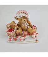  Cherished Teddies 156302 Thelma &quot;Cozy Tea For Two&quot; Vintage 1995 Figurine - £8.64 GBP