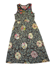 NWT Johnny Was Kashim Easy Fit Tank Dress in Floral Print Stretch Jersey L $198 - $170.00